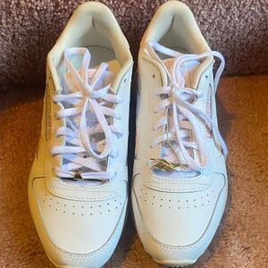 Reebok Classic White Leather Sneakers